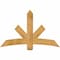 Ekena Millwork Alberta Rough Sawn Timber Gable Bracket, Western Red Cedar, 60"W x 38"H x 4"D x 6"F, 15/12 Pitch GBW060X38X0406ALB00RWR - alternate 1